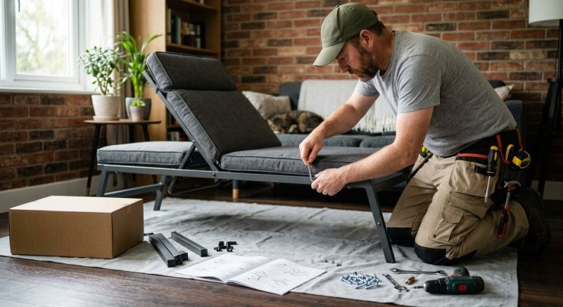 Couch Assembly in Denver County, CO
